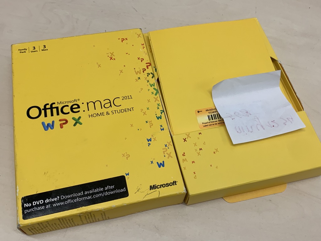 office 2011 for mac license